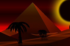 Pasjans piramida - Starożytny Egipt